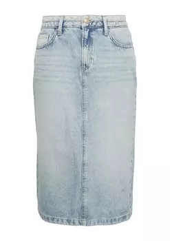 Юбка QS, синий деним