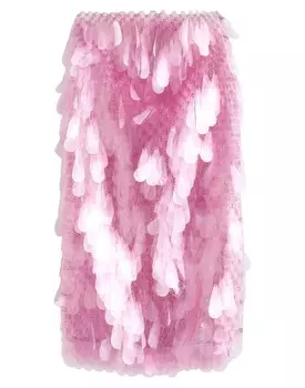 Юбка Rabanne, розовый