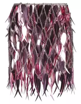 Юбка Rabanne, розовый