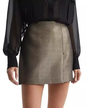 Юбка Рейсс Луиза Reiss, золотой