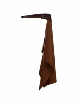 Юбка-ремень Loro Piana, коричневый