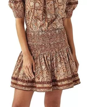 Юбка Рея Cartolina, коричневый