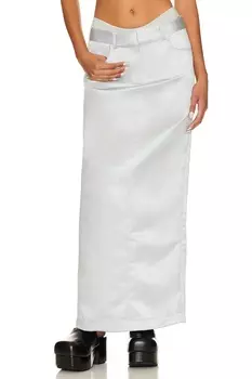 Юбка REVOLVE x Paatiff Low Rise Jewel, серый