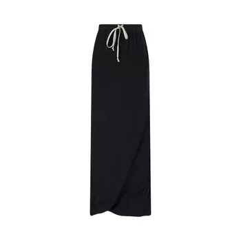 Юбка Rick Owens DRKSHDW Jersey Pull On Pillar Skirt 'Black', черный