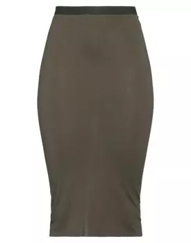 Юбка Rick Owens, темно-зеленый
