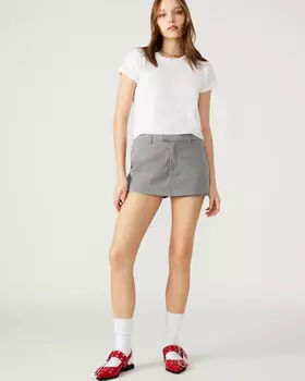 Юбка Rodin Skort Steve Madden, серый