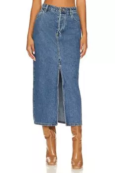 Юбка ROLLA'S Chicago, цвет Mid Vintage Blue