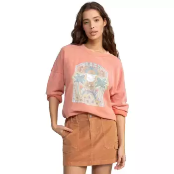 Юбка Roxy Roll With It Cord, розовый