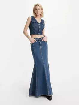 Юбка русалки Levi's, цвет Enchantment - Dark Wash