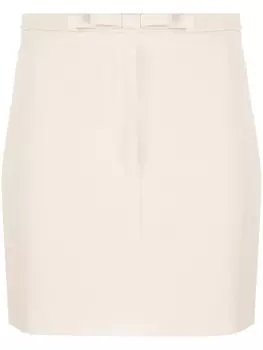 Юбка с бантом Blanca Vita, нейтральный цвет