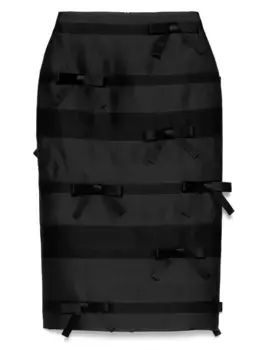 Юбка с бантом MARKGONG, черный