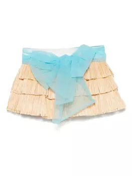 Юбка с бантом Miss Grant Kids, нейтральный