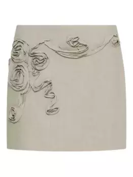 Юбка с цветочным декором Ibice Marella, серый