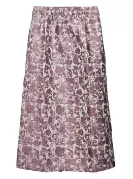 Юбка с цветочным принтом Baum Und Pferdgarten, фиолетовый