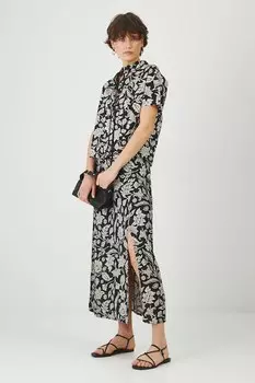 Юбка с добавлением льна Medicine, черный