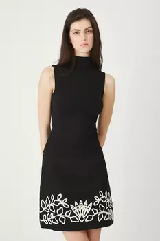 Юбка с добавлением льна Medicine, черный