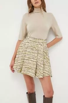 Юбка с добавлением шерсти Custommade, зеленый