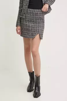 Юбка с добавлением шерсти IRO, серый