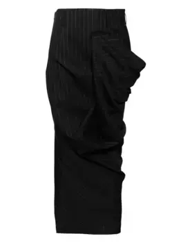 Юбка с драпировкой Moohong, черный