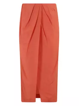 Юбка с драпировкой Tela, оранжевый