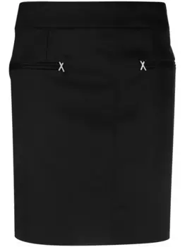 Юбка с кристаллами Genny, черный