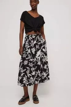 Юбка с медицинским узором Medicine, черный