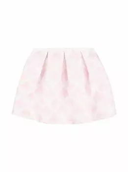 Юбка с монограммным принтом EMPORIO ARMANI