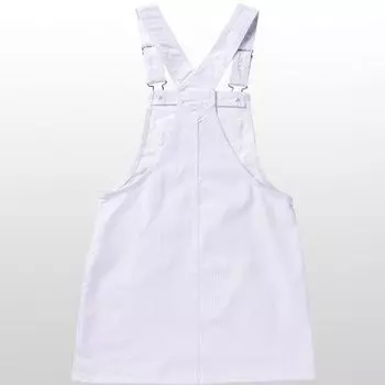 Юбка с нагрудником из твила женская Dickies, цвет Purple Rose Hickory Stripe