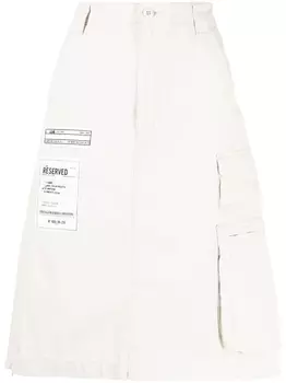 Юбка с нашивкой izzue, бежевый