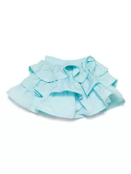Юбка с оборками Miss Grant Kids, синий