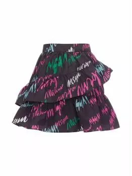 Юбка с оборками MSGM