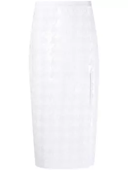 Юбка с пайетками Iceberg, белый