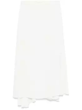 Юбка с панелями Victoria Beckham, белый