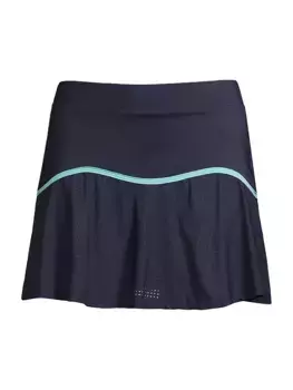 Юбка с принтом для гольфа и тенниса Performance Team L'Etoile Sport, белый