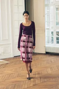 Юбка с принтом ZARA, розовый