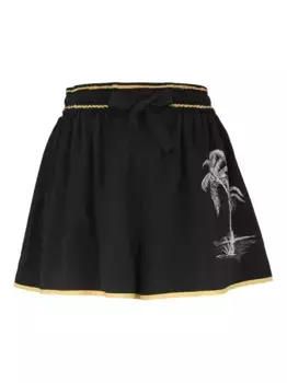 Юбка с принтом ZIMMERMANN, черный