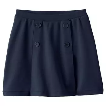 Юбка с пуговицами спереди для школьной формы Lands' End для девочек 4–16 лет, цвет Classic Navy