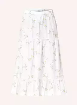 Юбка с рюшами Tommy Jeans, белый