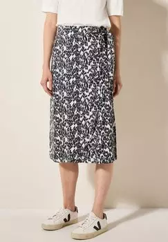 Юбка с запахом A-line skirt Cecil, кремовый