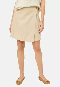 Юбка с запахом A-line skirt Tamaris, бежевый