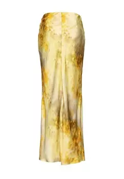 Юбка с запахом CARASINA Pinko, желтый