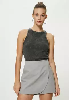 Юбка с запахом ELASTIC WAIST POCKET DETAIL Koton, серый