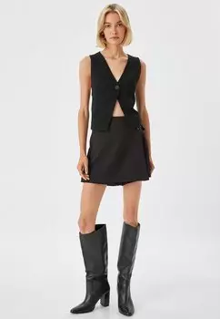 Юбка с запахом ENVELOP Koton, черный