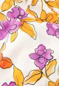 Юбка с запахом Fabienne Chapot, кремовый