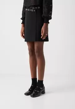 Юбка с запахом JILLY Morgan, черный
