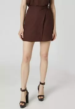 Юбка с запахом LEONIQUE Guido Maria Kretschmer Collection, цвет braun