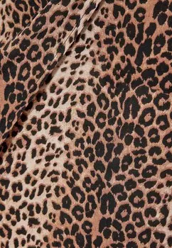 Юбка с запахом LEOPARD PATTERNED Koton, коричневый