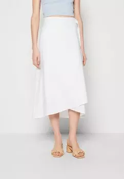 Юбка с запахом Lindex, белый