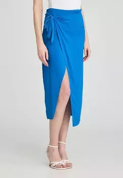 Юбка с запахом PAREO Terranova, синий