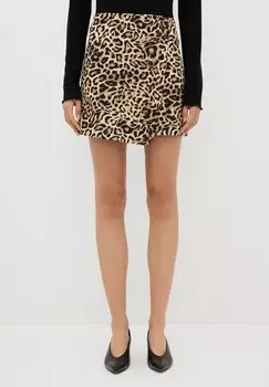 Юбка с запахом PUCKET FLAP adL, коричневый